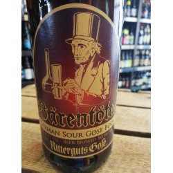 Ritterguts Bärentöter - German Sour Gose Bock